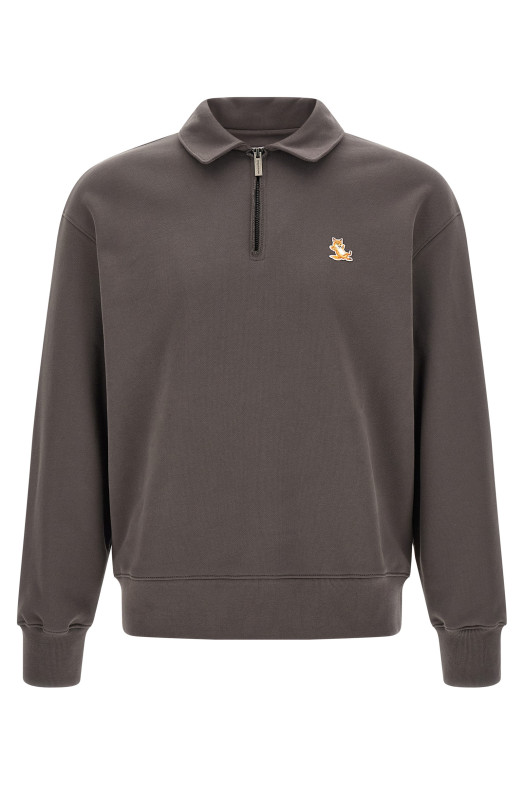 'Chillax Fox' sweatshirt Gray