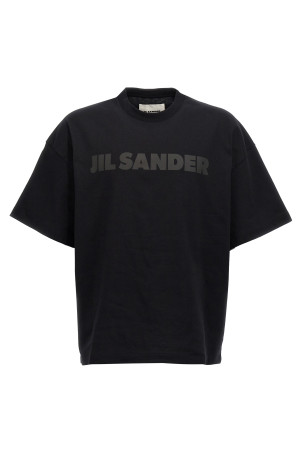 Logo print T-shirt Black