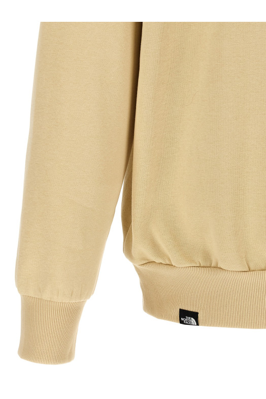 'Fine' hoodie Beige