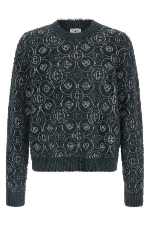 Свитер «Fluffy Monogram», серый MAW25KW109501GREY