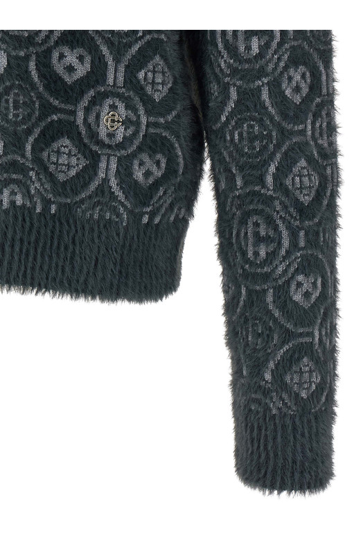 Свитер «Fluffy Monogram», серый MAW25KW109501GREY