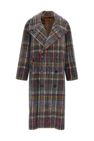Raglan over coat Multicolor