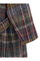 Raglan over coat Multicolor