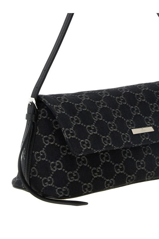 'Madison' medium shoulder bag Black
