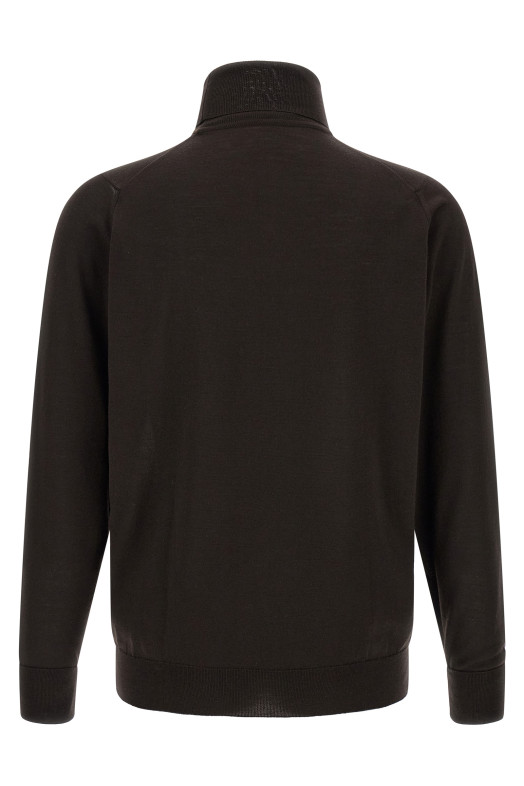 'Richard' turtleneck sweater Brown