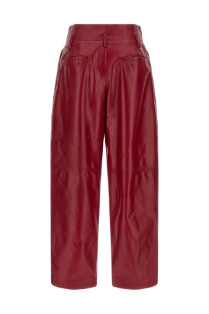 High waist pants Red