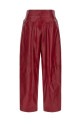 High waist pants Red