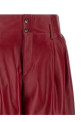 High waist pants Red