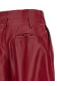 High waist pants Red