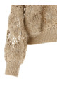 'Whispering Bloom Embroidery' sweater Beige