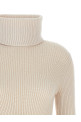 'Illustration Peplum' sweater Beige