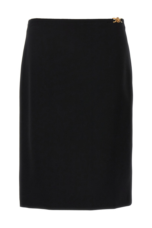 Midi skirt Black