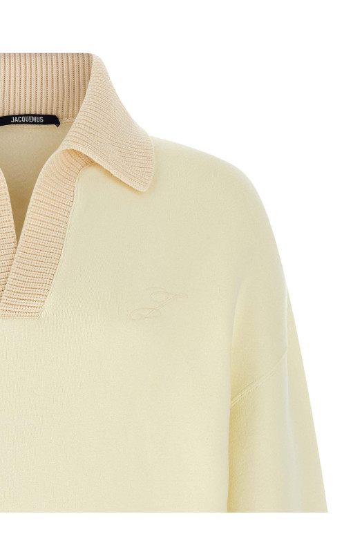 'Le Polo Punto' sweatshirt Beige