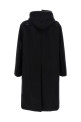 'Gimp Mac' coat Black