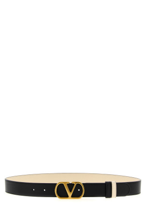 Valentino Garavani VLogo reversible belt Multicolor