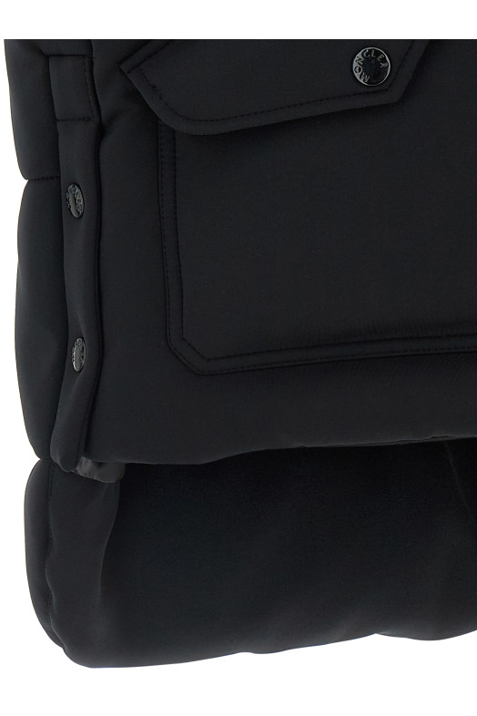 Жилет Moncler x Edward Enninful «Otis», черный K24031A00003M6515999