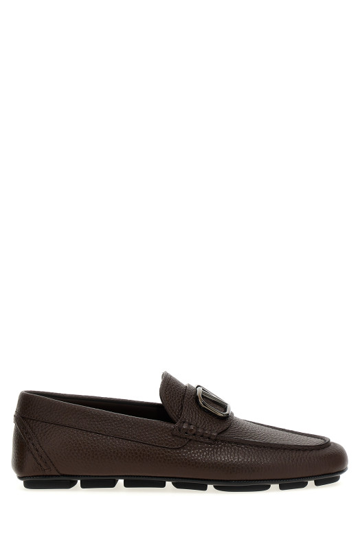 Valentino Garavani 'VLogo Signature' loafers Brown