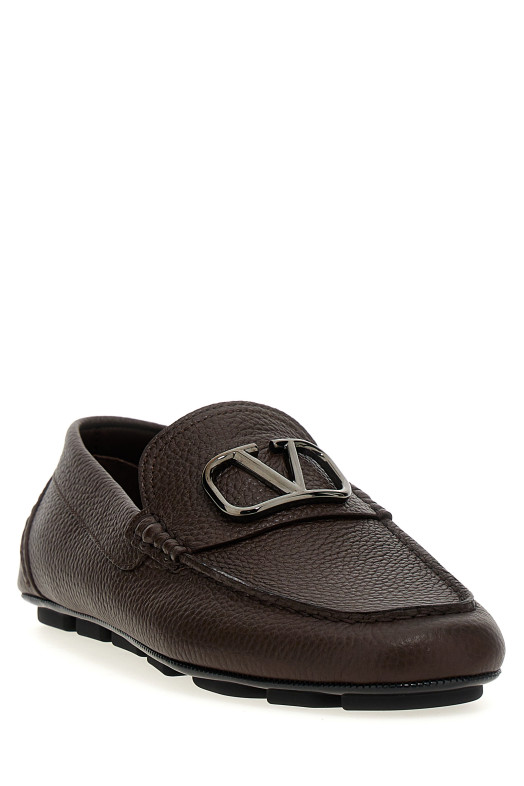 Valentino Garavani 'VLogo Signature' loafers Brown