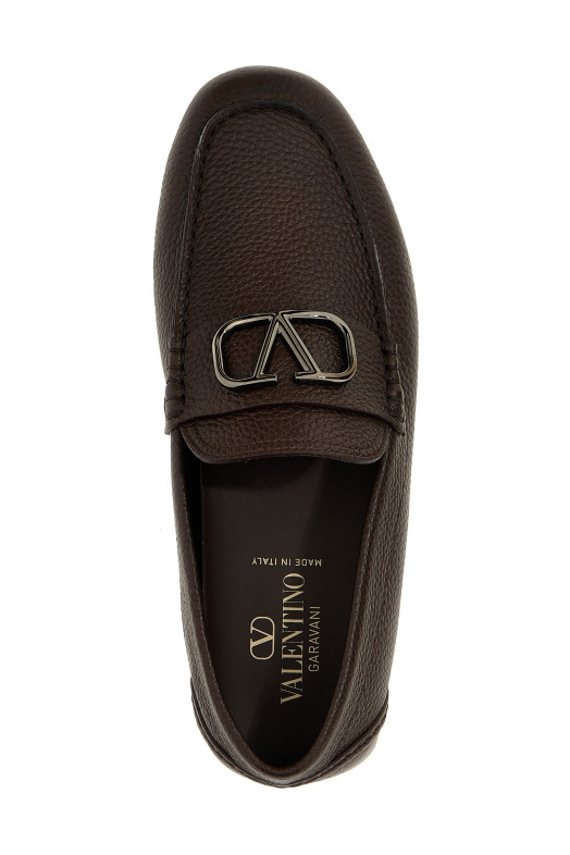 Valentino Garavani 'VLogo Signature' loafers Brown