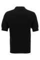'Label' polo shirt Black