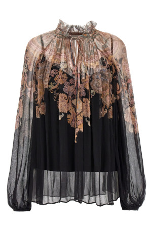 'Illustration Billow' blouse Multicolor