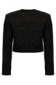 Sequined blazer Black