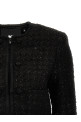 Sequined blazer Black