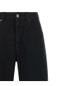 High waist jeans Black