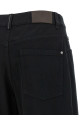 High waist jeans Black