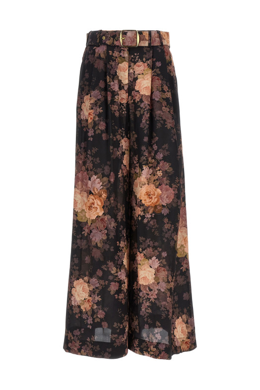'Illustration Tuck' pants Multicolor