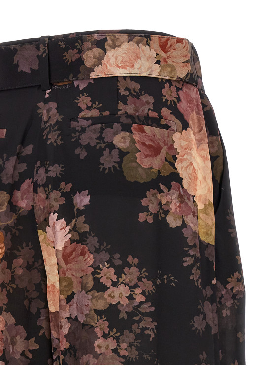 'Illustration Tuck' pants Multicolor