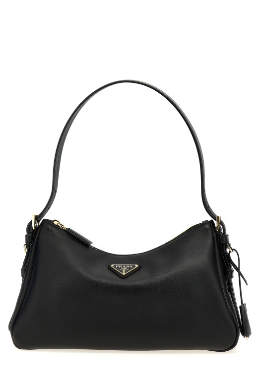 'Prada Aimée Medium' shoulder bag Black