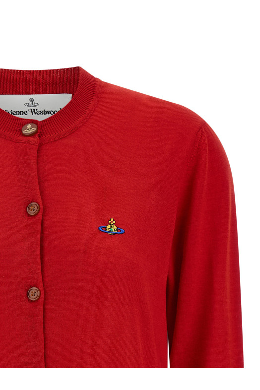 'Bea' cardigan Red