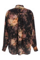 'Illustration Lace Scarf' shirt Multicolor