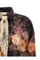 'Illustration Lace Scarf' shirt Multicolor