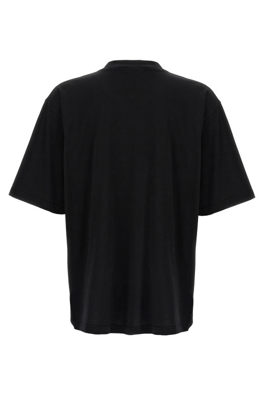 Logo patch t-shirt Black