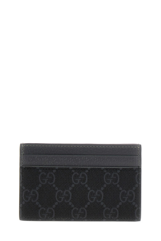 Картодержатель с логотипом, серый GUCCI 768248FACQC1048