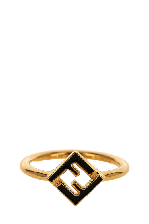 'Forever Fendi' ring Black