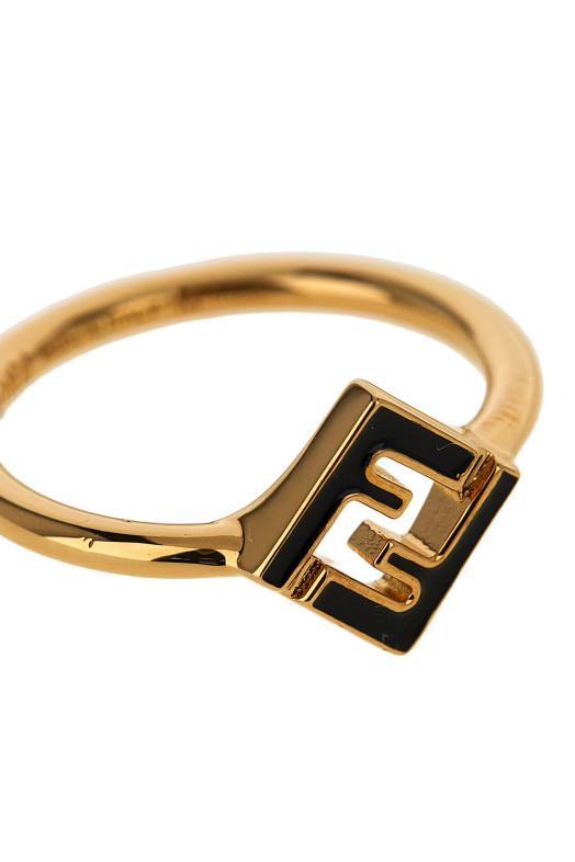 'Forever Fendi' ring Black