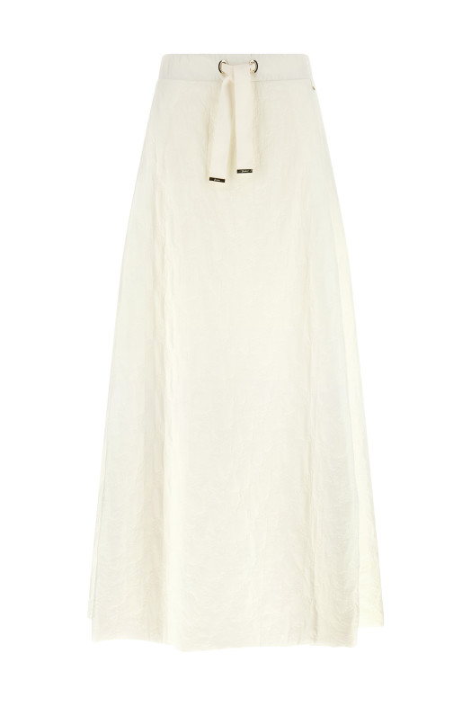 A-line skirt White