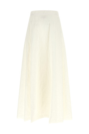 A-line skirt White