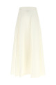 A-line skirt White