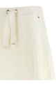 A-line skirt White
