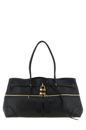 'Paddington Sling' large east-west shoulder bag Black