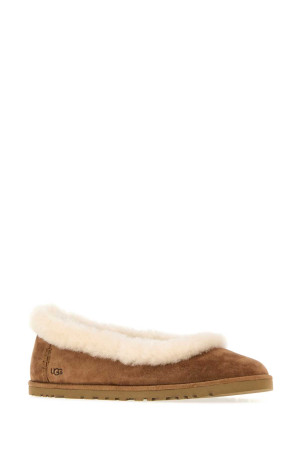 Caramel suede Zora ballerinas UGG (1178111)
