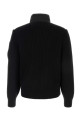 Black knit and stretch nylon down jacket Black C.P. COMPANY (21CMKN051A006390M)