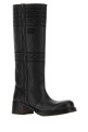 Dark brown leather boots MIU MIU (5W765EF050D7T)
