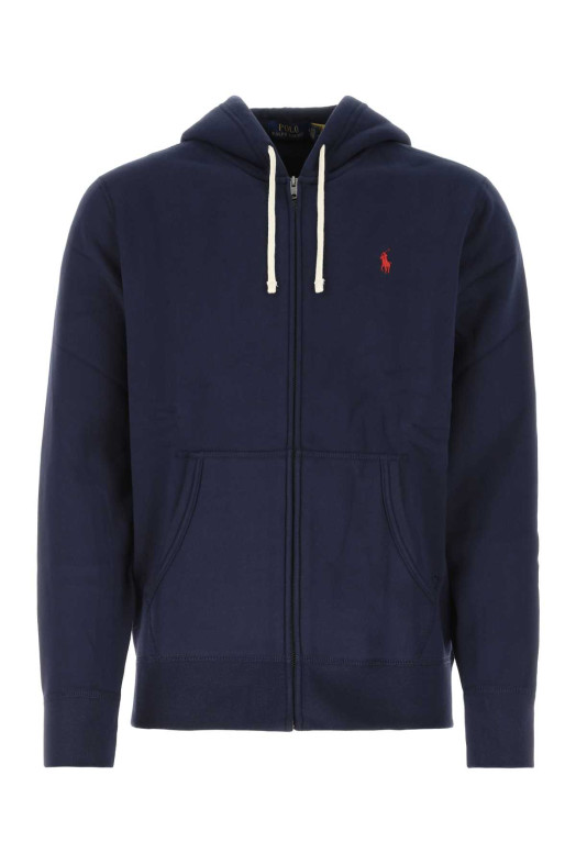 Navy blue cotton sweatshirt POLO RALPH LAUREN (710813297)