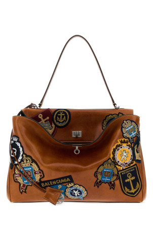 Camel leather large Rodeo handbag BALENCIAGA (7897442ACPN)