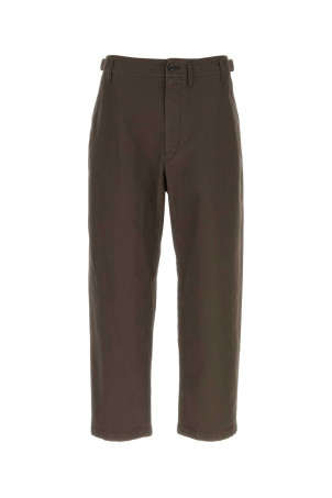 Brown cotton pant LEMAIRE (PA1342LF1452)